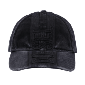 Diesel C-Geir Patches Baseball Cap Black Dark Grey