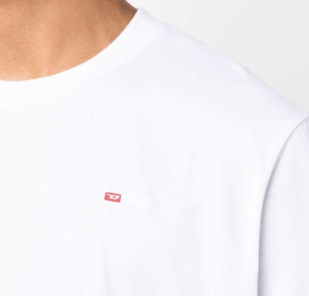 Diesel T-Just-Microdiv T-Shirt White