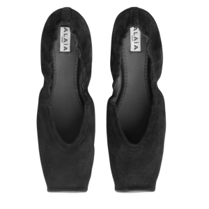 Alaïa Two-tone ballerina with square toe 