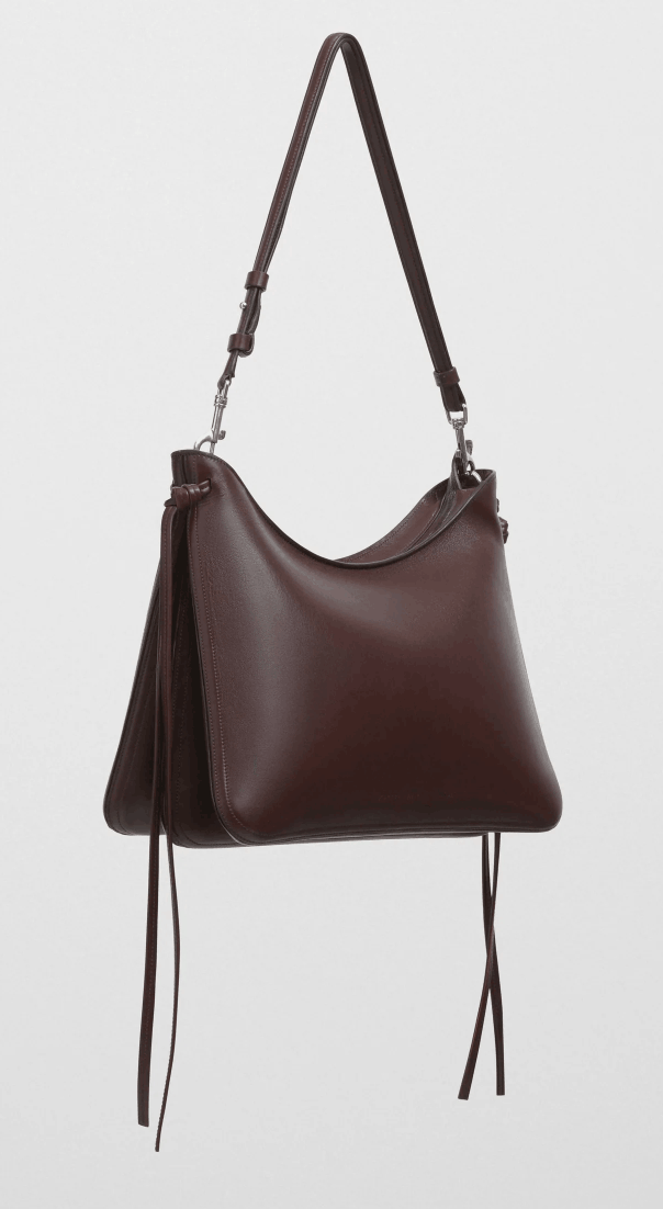 Phoebe Philo Gig Medium Shoulder Bag in Brown