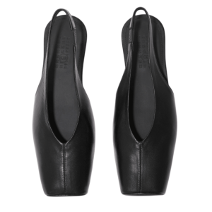 MM6 Maison Margiela leather ballet flats 