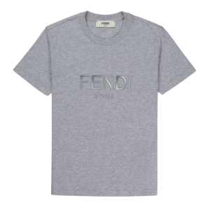 FENDI Fendi Roma Short Sleeve T-Shirt - Gray 
