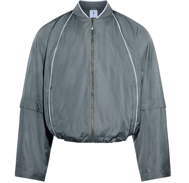 Nike x Jacquemus Track Jacket Particle Grey White - Asia