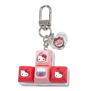 Sanrio x 7-Eleven Hello Kitty Arrow Keys Keycap Keyring