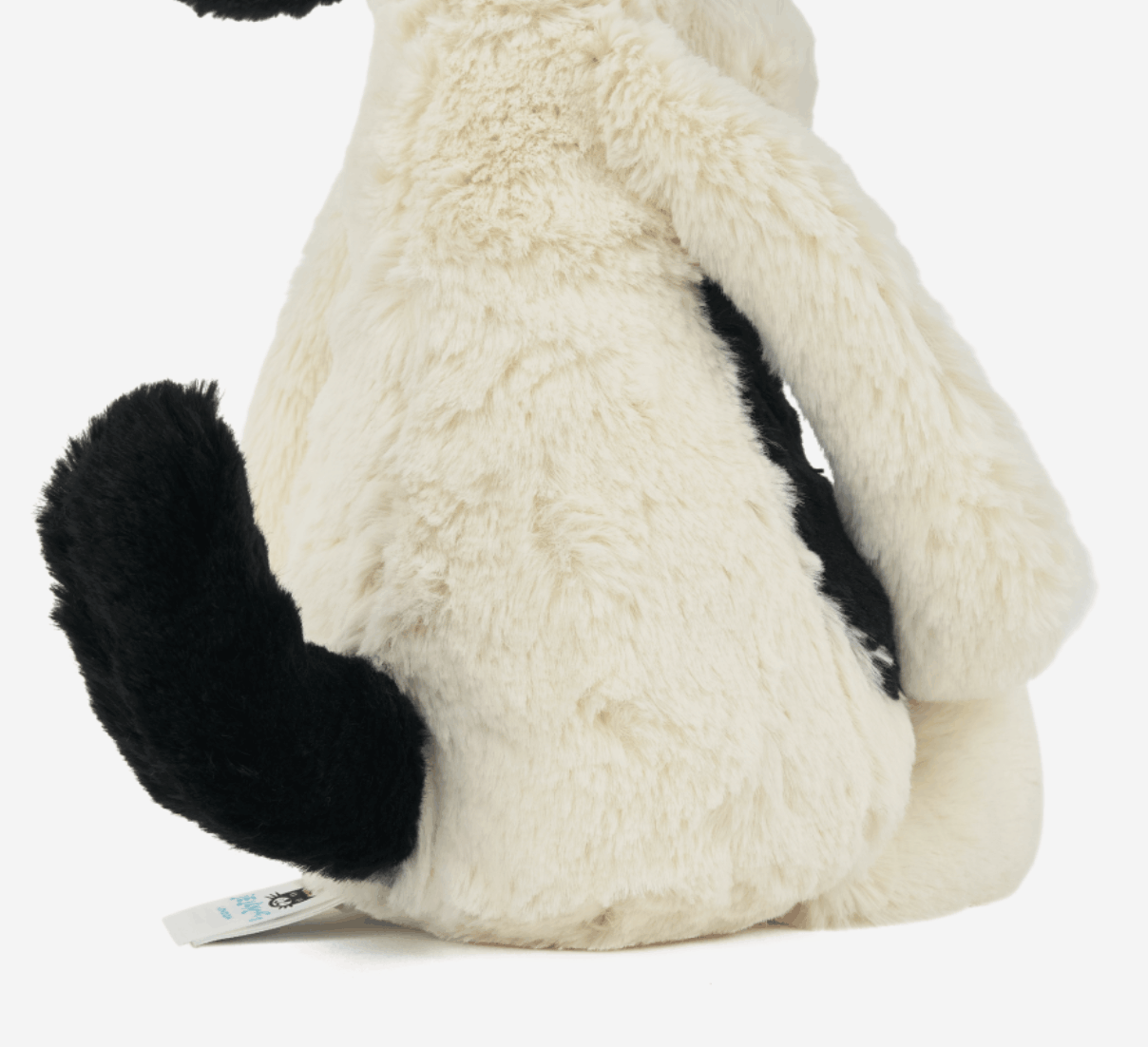 Jellycat Bashful Puppy Medium Black Cream