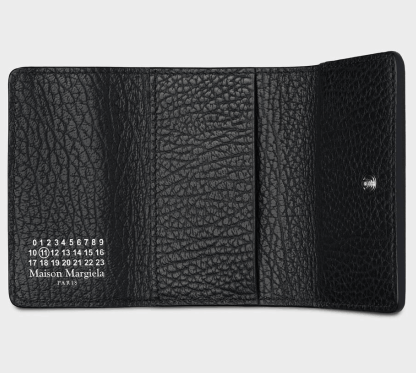 Maison Margiela Four Stitches Pocket Wallet Black