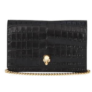 Alexander McQueen Small Skull Bag Black