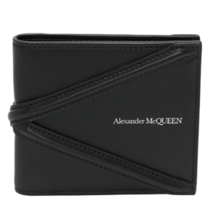 Alexander McQueen Harness Billfold Wallet Black