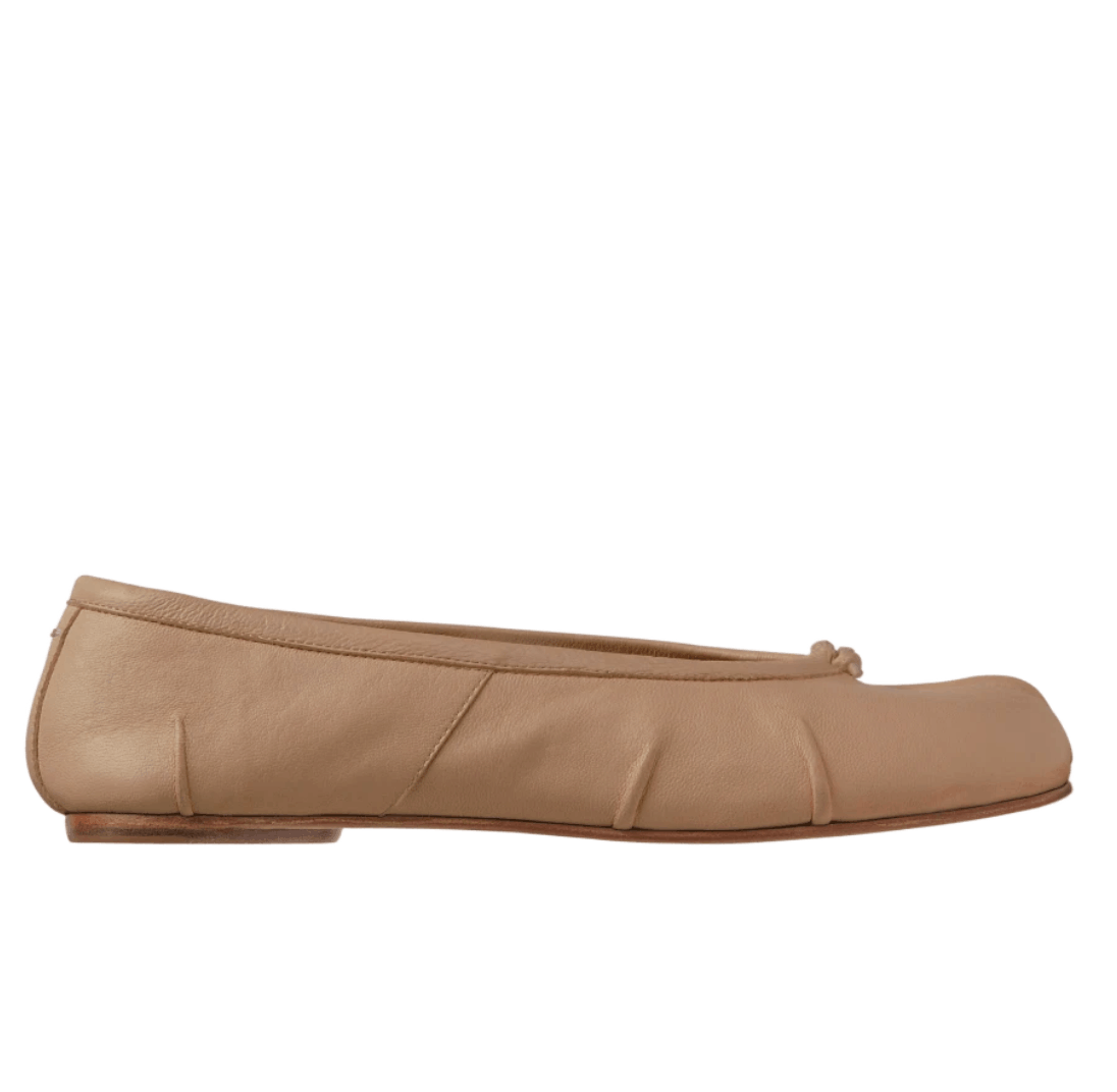(W) Maison Margiela Tabi New Ballerina Nude