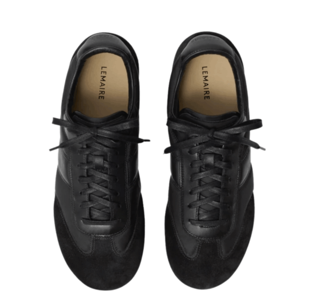LEMAIRE Soft Runner Sneakers in Black 