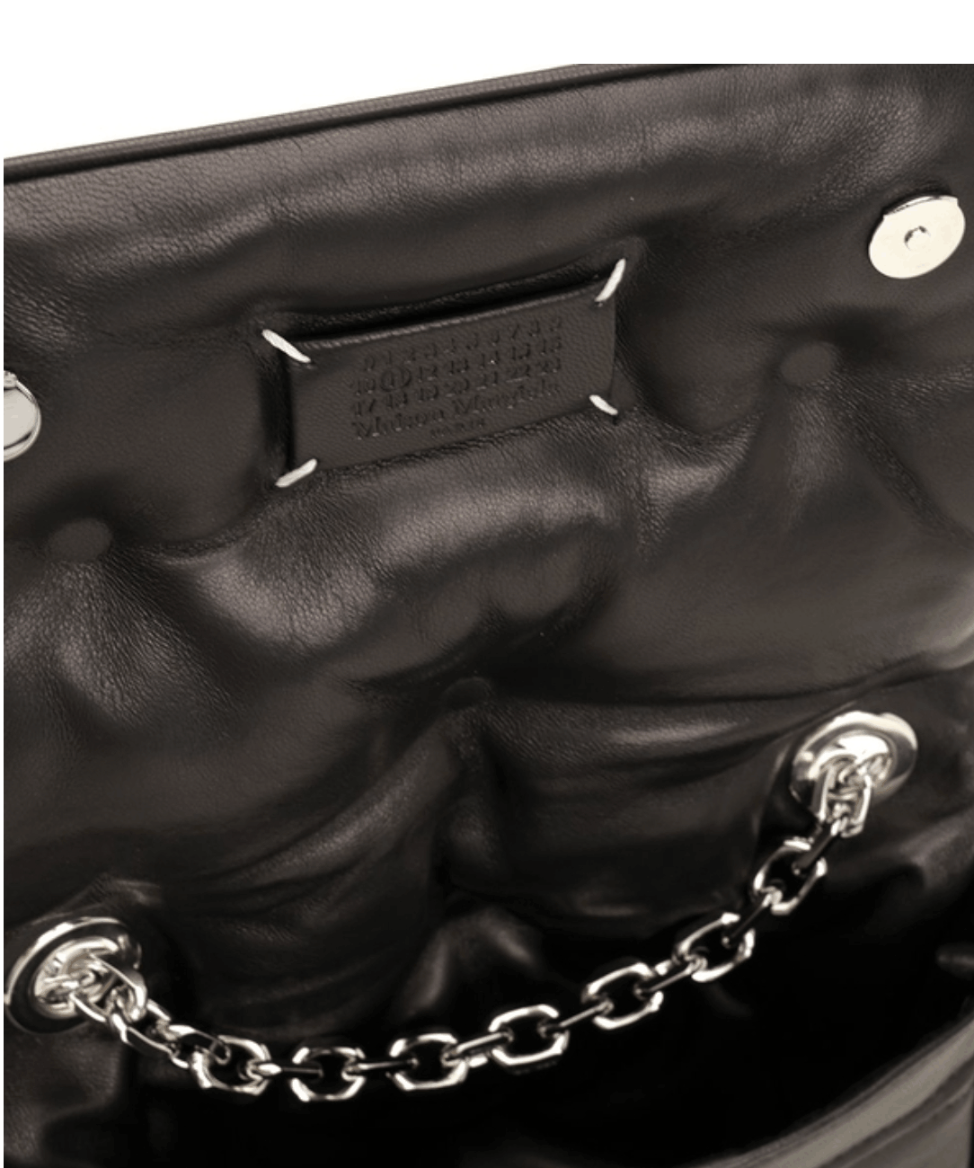 Maison Margiela Black Leather Crossbody Bag