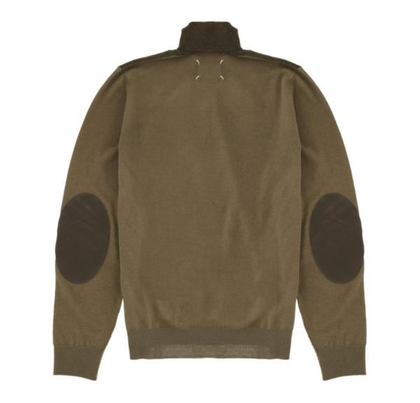 Two-Tone Wool Crewneck