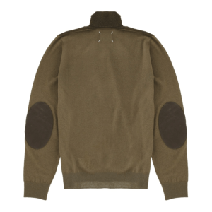 Two-Tone Wool Crewneck