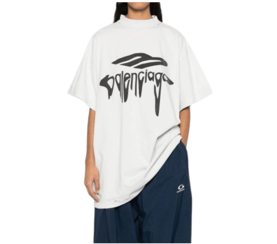 Balenciaga 3B Liquified Oversize T-Shirt 