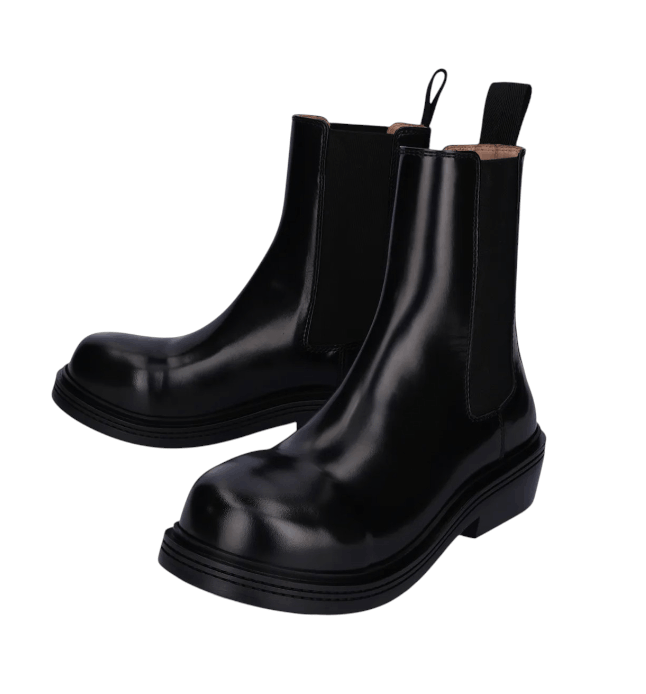 Fireman brushed leather chelsea boots