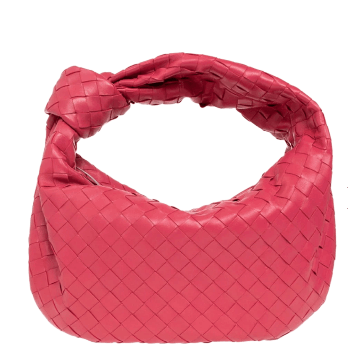 Bottega Veneta Leather Jodie Bag Cranberry