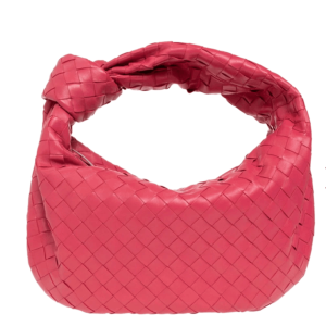 Bottega Veneta Leather Jodie Bag Cranberry