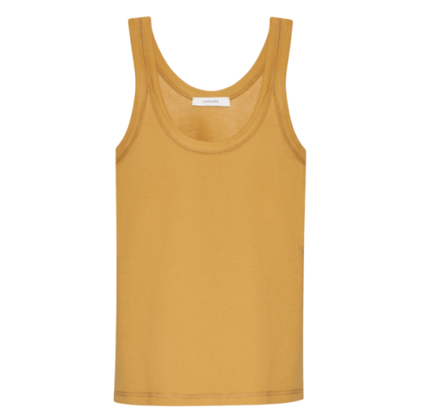 IB TANK TOP IN JERSEY - Ochre 