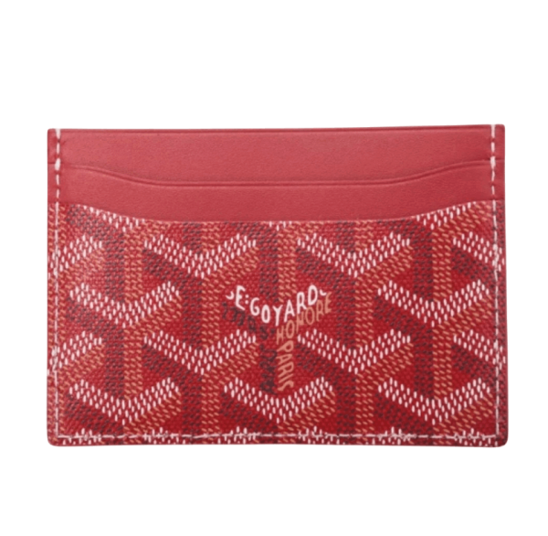 Goyard Saint Sulpice Card Holder Red
