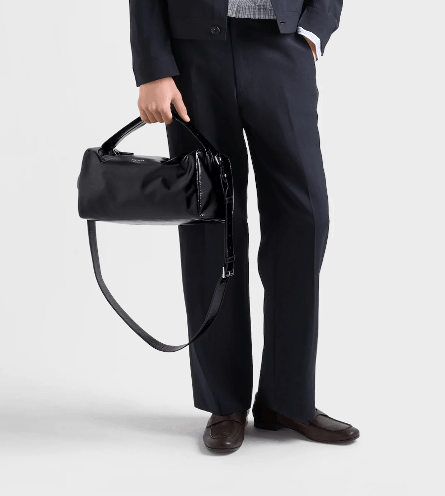 Black Leather shoulder bag