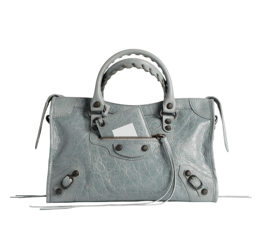 Le city bag small in Blue Grey