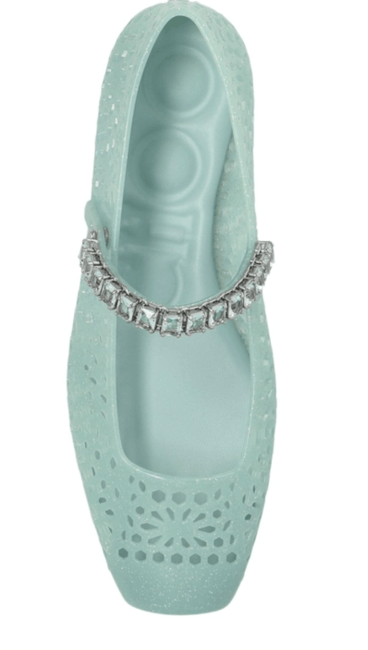 Jimmy Choo The Jelly ballerina flats