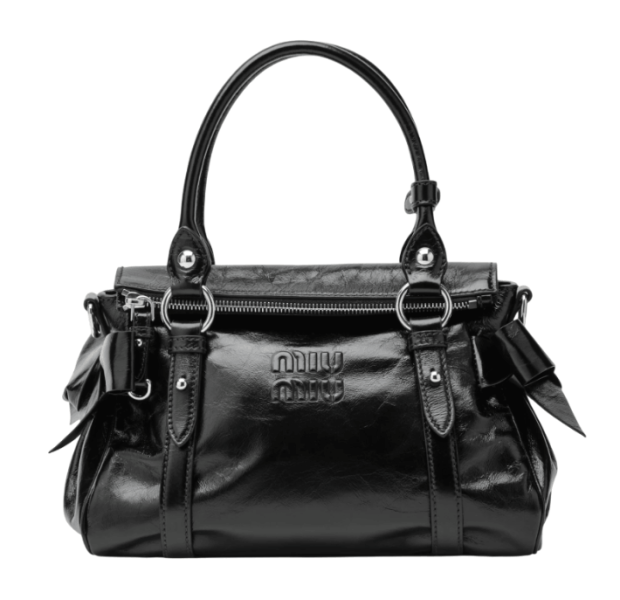 Miu Miu Logo-embossed Tote Bag