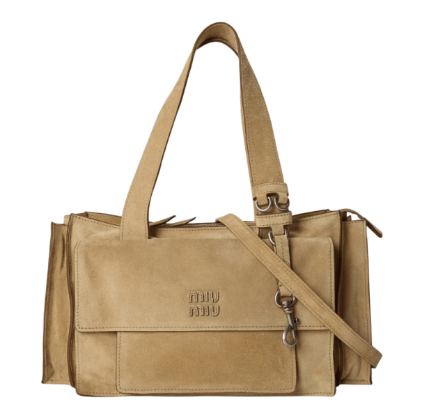 Utilitaire Suede Shoulder Bag 