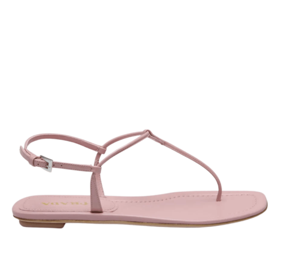 (W) Prada Patent Leather Sandals Peach