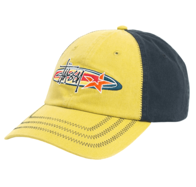 Stussy Oval Star Cap Lime
