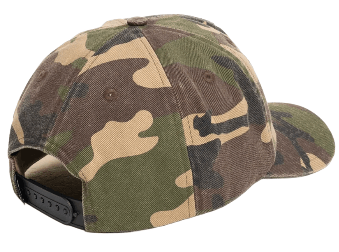 Stussy Mid-Depth Big Stock Snapback Woodland Camo