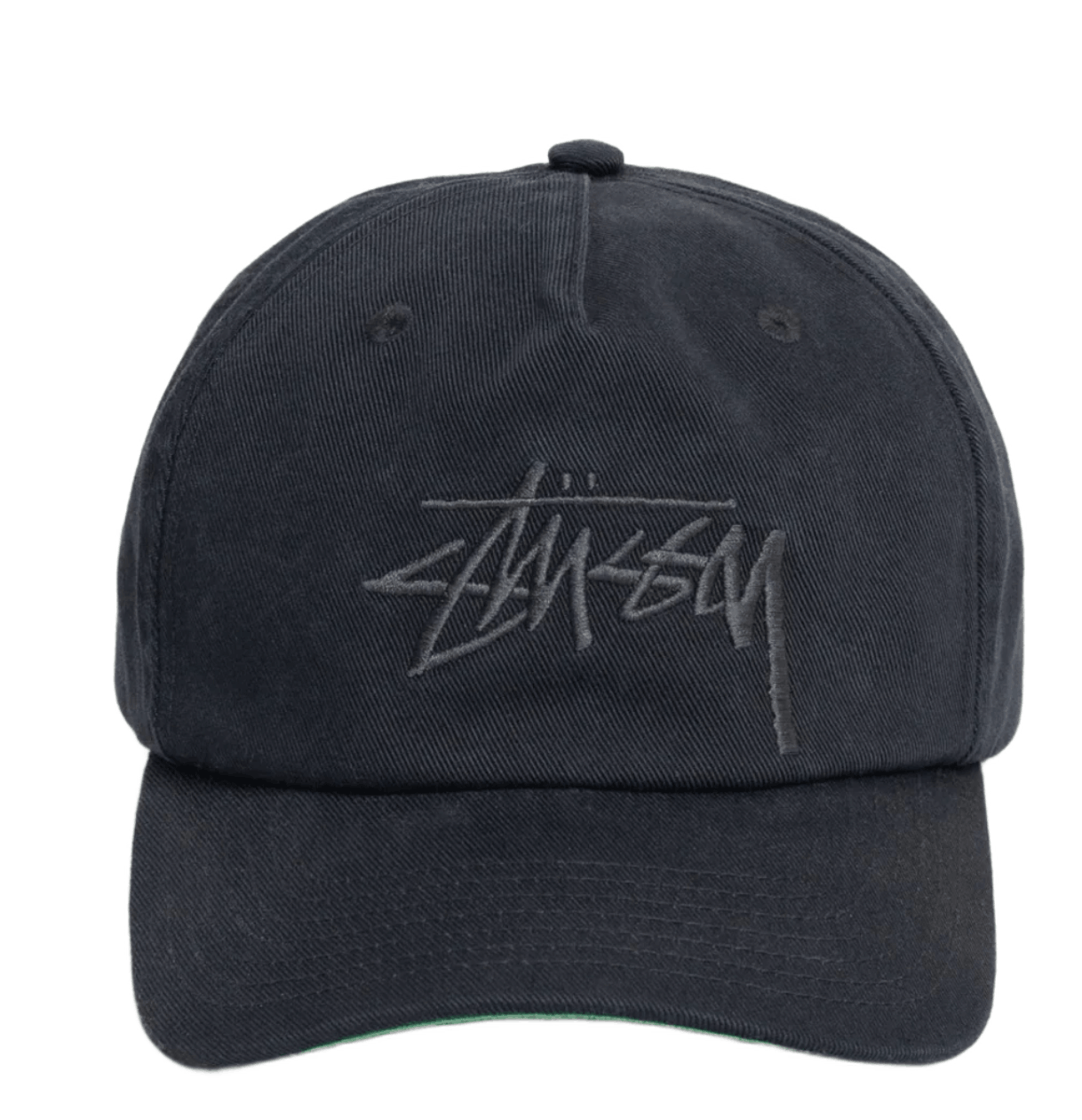 Stussy Mid-Depth Big Stock Snapback Navy Eclipse