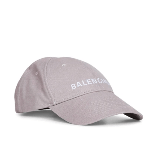 Balenciaga logo-embroidered Baseball Cap - Grey