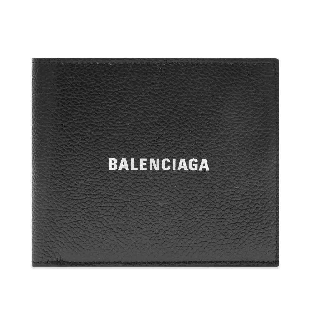 BALENCIAGA LOGO BILLFOLD WALLET