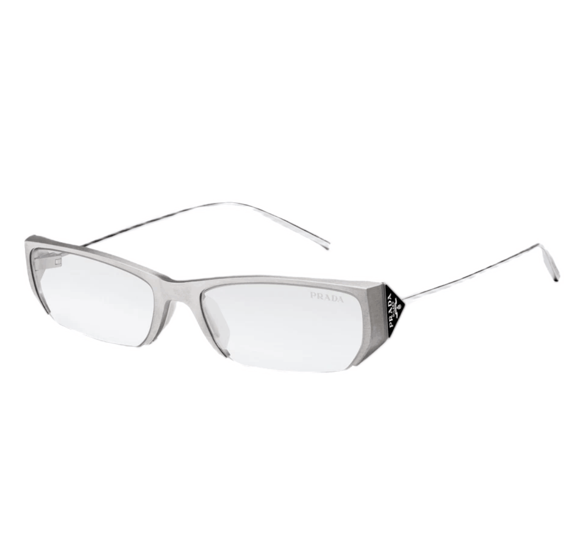 Gentle Monster x Prada 2 A02 Silver Clear