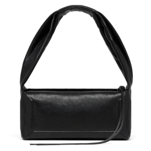 Designer Black Box Bag East West Small