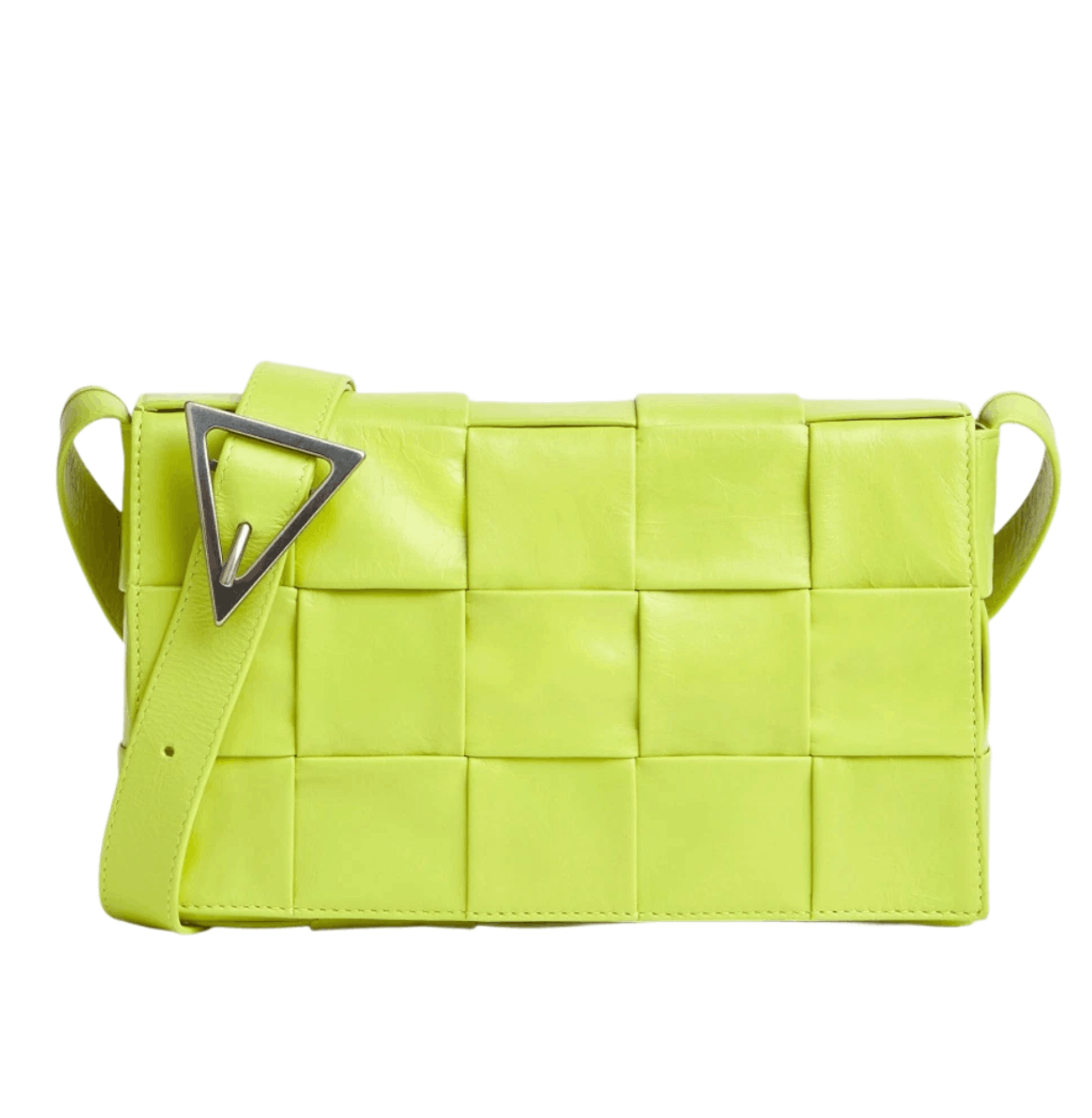 Bottega Veneta Leather Cassette Kiwi