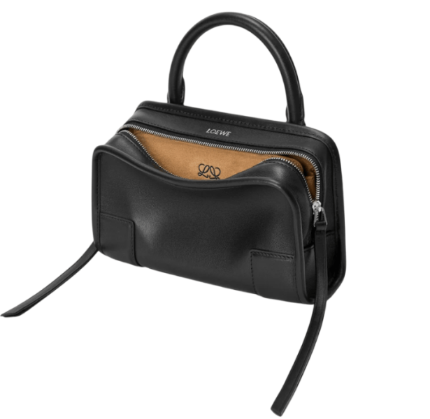 Loewe Mini Amazona 180 Bag in Soft Calfskin Black