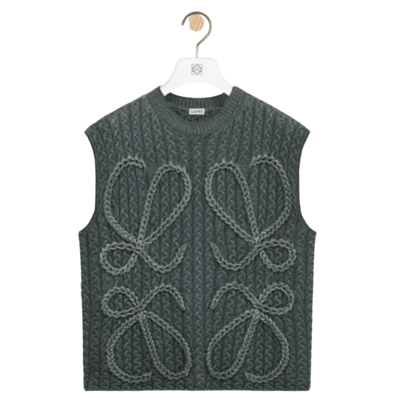 Loewe Anagram Knit Vest 