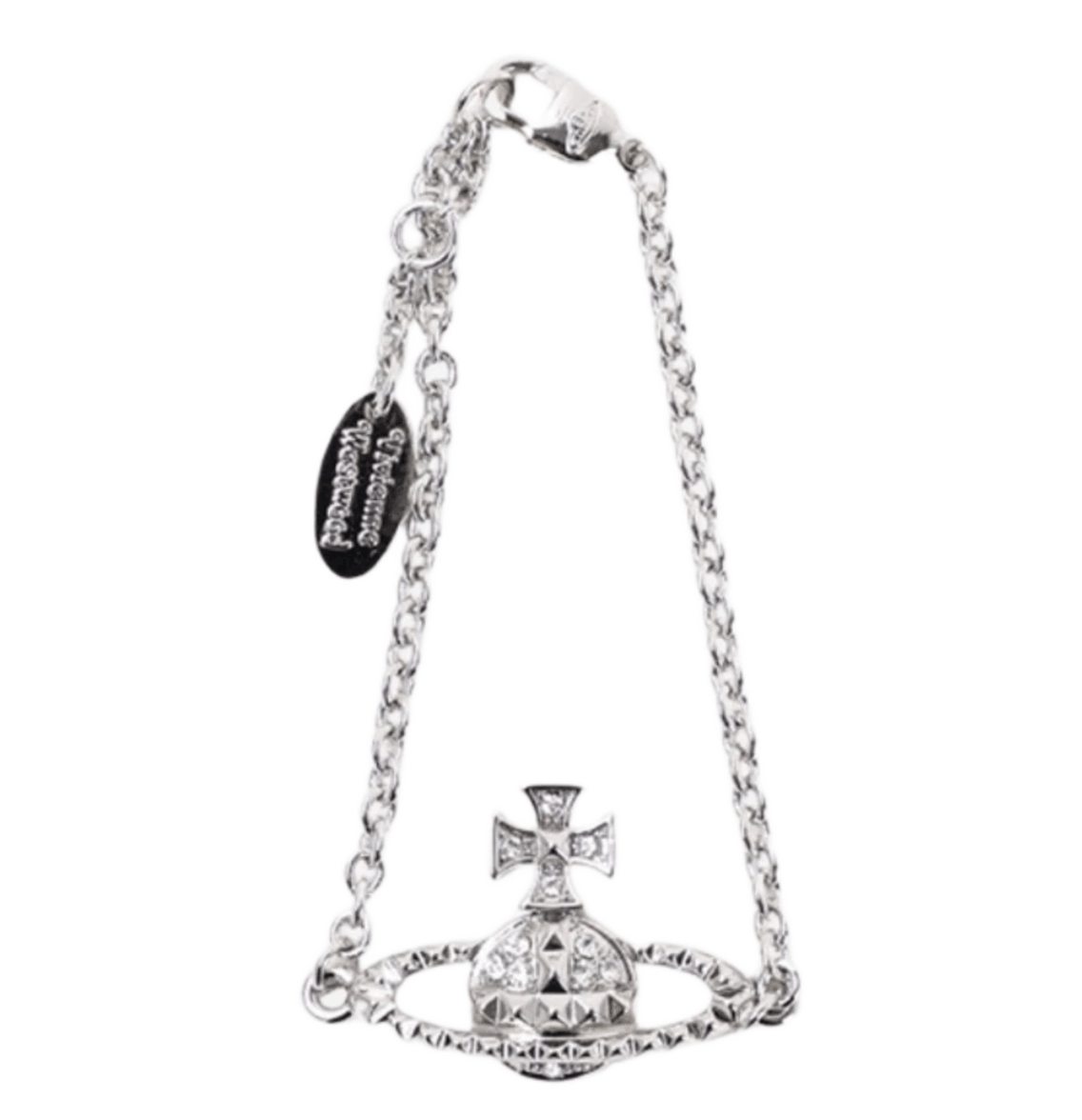 Vivienne Westwood Mayfair Bas Relief Bracelet Silver