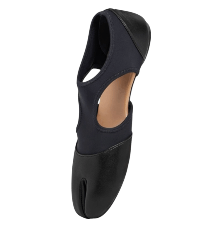Maison Margiela Tabi Jazz Slipper Black