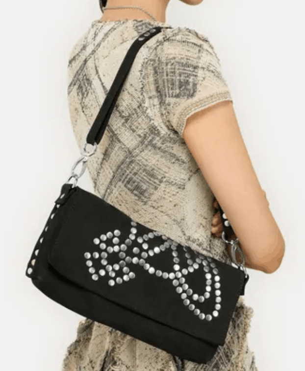 Vivienne Westwood Sherry Shoulder Bag in Black
