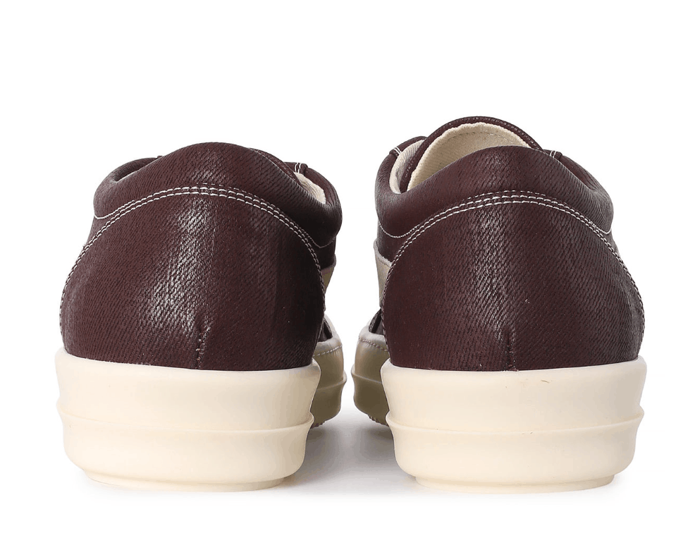 DRKSHDW VINTAGE SNEAKERS IN SCAB WAX DENIM