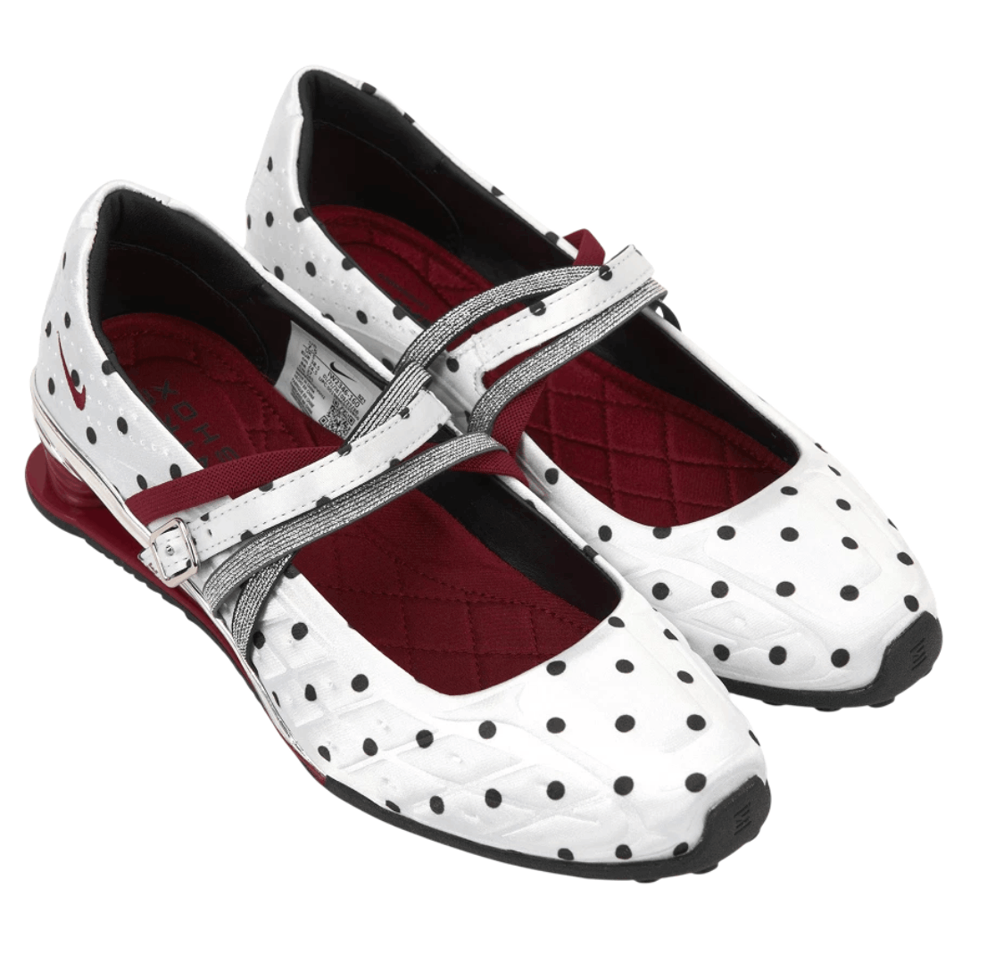 (W) Nike x Naked Copenhagen Shox Z Calistra Polka Dot White Black