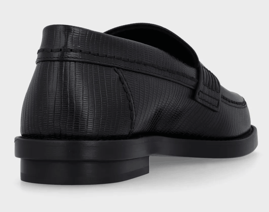 Leather Loafer - Black 