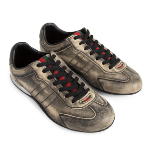 Gucci Shift trainers in black leather