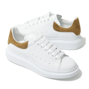 Alexander McQueen Oversized White Tan
