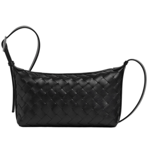 Bottega Veneta Traveler Phone Pouch Black