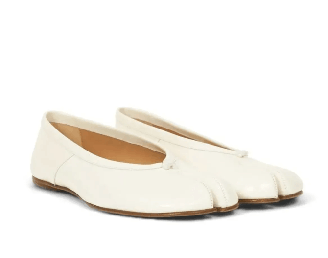 Maison Margiela Tabi Ballerina New White 
