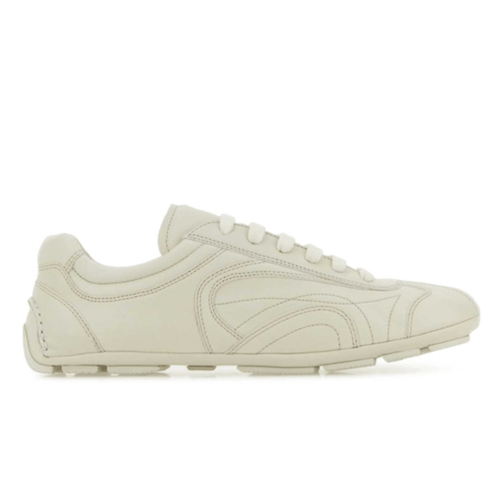Ivory nappa leather Montecarlo Re-Edition 2005 sneakers